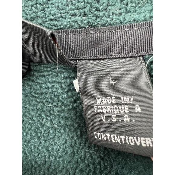 Vintage Patagonia Synchilla Jacket Womens Large Green Fleece Fall 1998 Full Zip - Picture 5 of 16